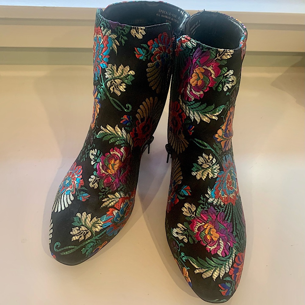 Tapestry Short Boots